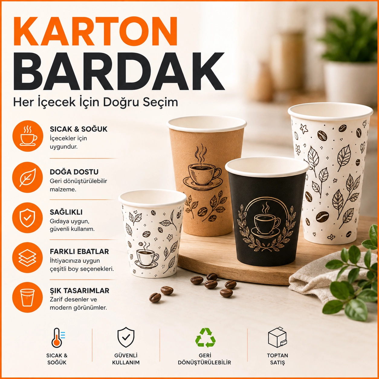 Karton Bardak