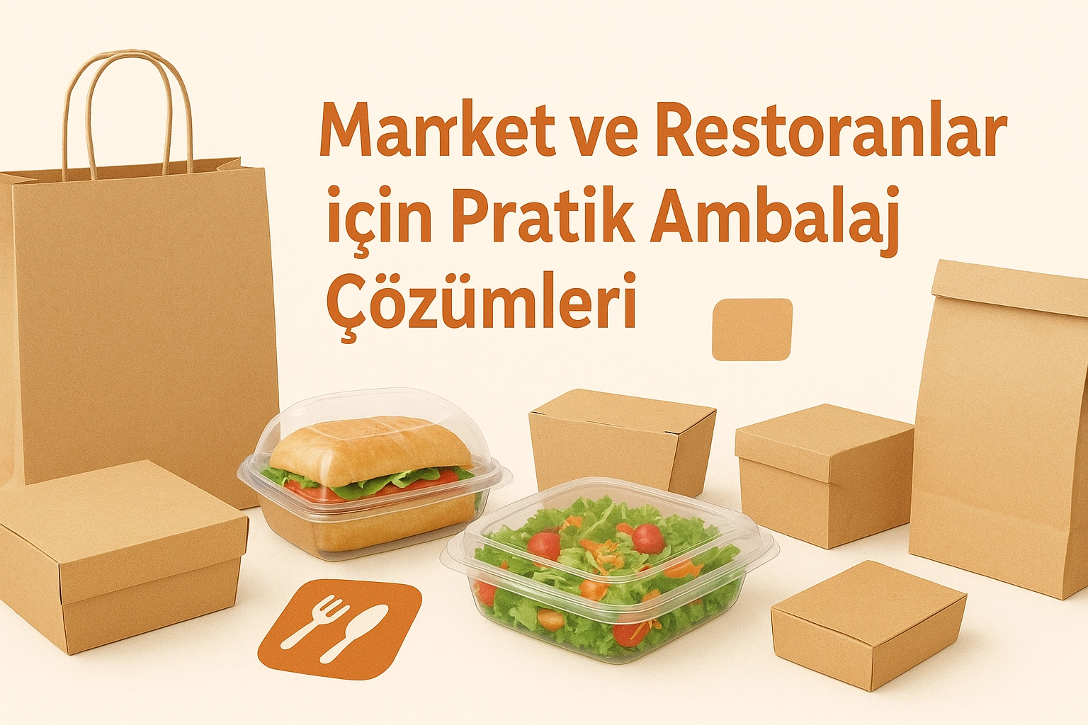 Market ve Restoranlar İçin Pratik Ambalaj Çözümleri