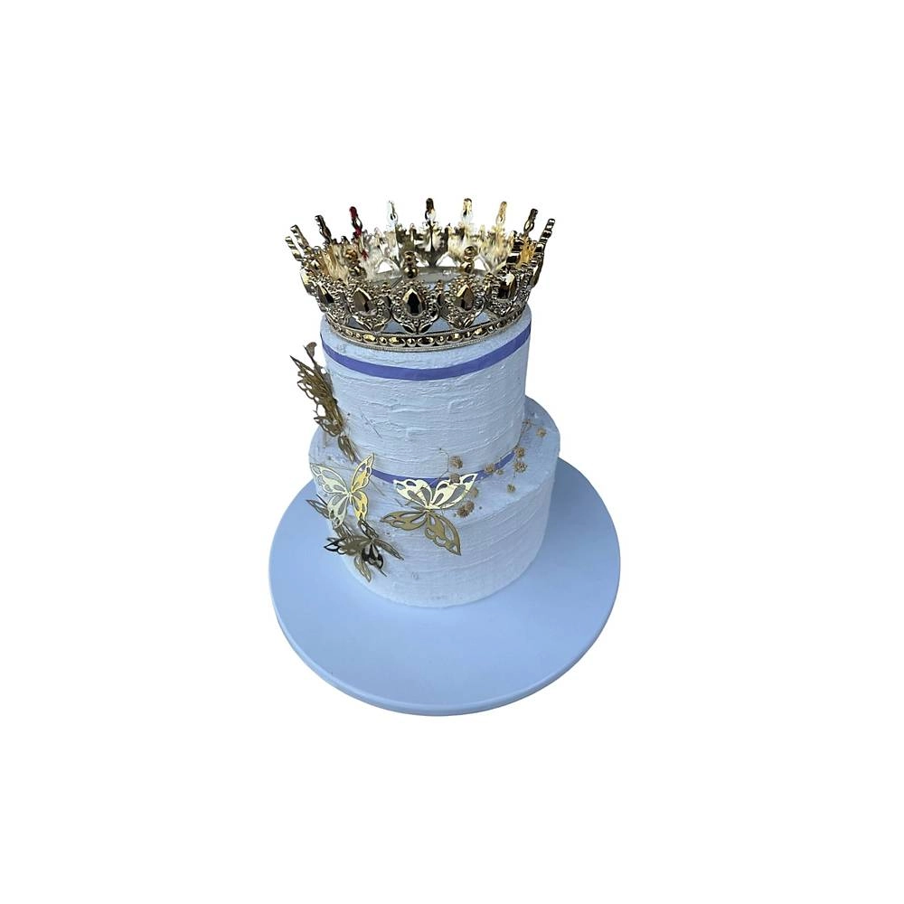 12 Cm Gold Mika Pasta Tacı