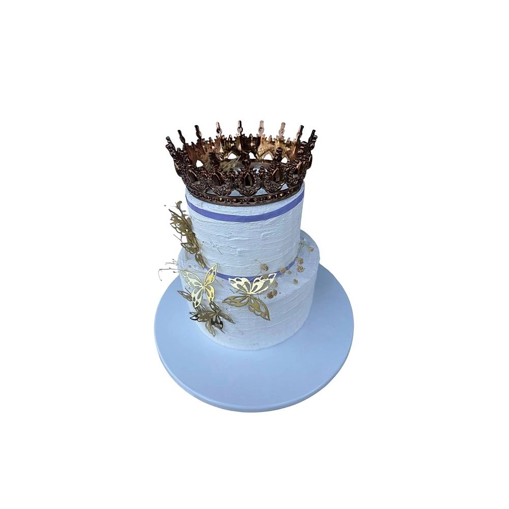 12 Cm Bronz Mika Pasta Tacı