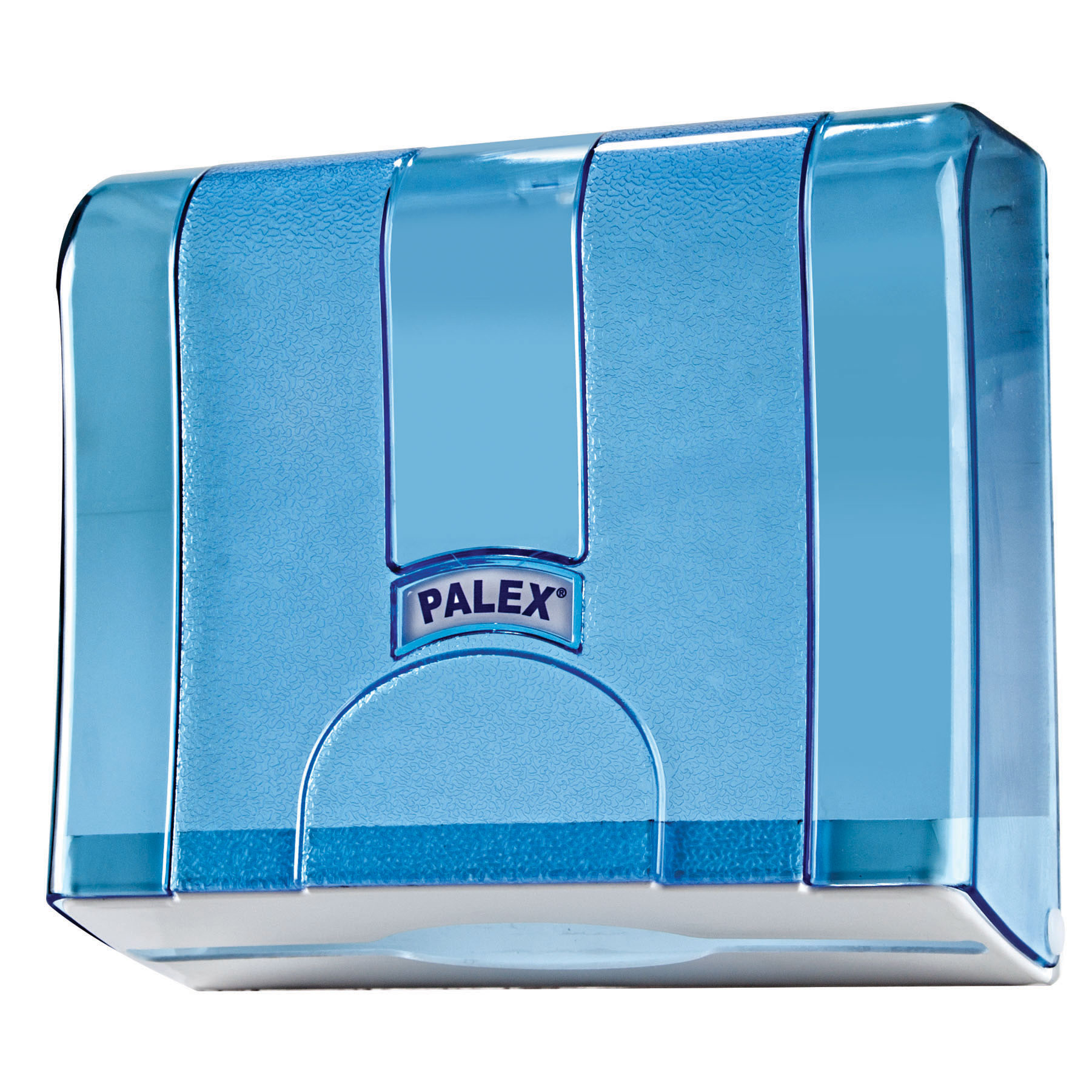 PALEX STANDART Z KATLI HAVLU DİSPENSERİ ŞEFFAF MAVİ