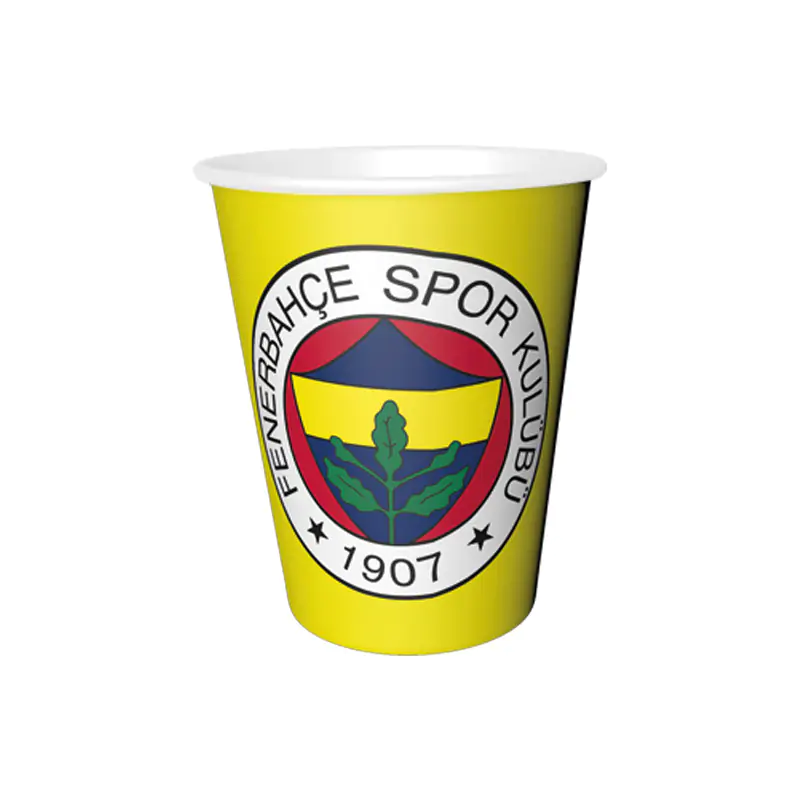 Fenerbahçe Lisanslı Karton Bardak 8 Adet