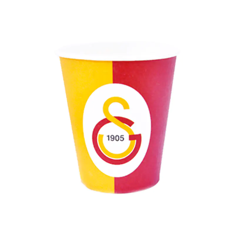Galatasaray Lisanslı Karton Bardak 8 Adet