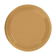 GOLD PLASTİK TABAK
