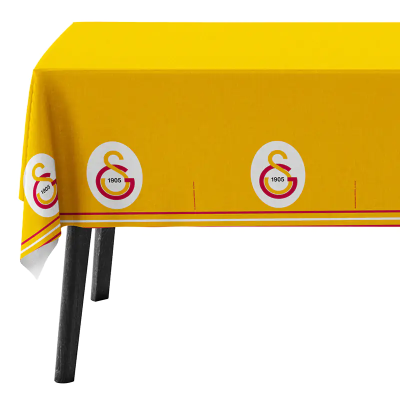 Galatasaray Lisanslı Plastik Masa Örtüsü