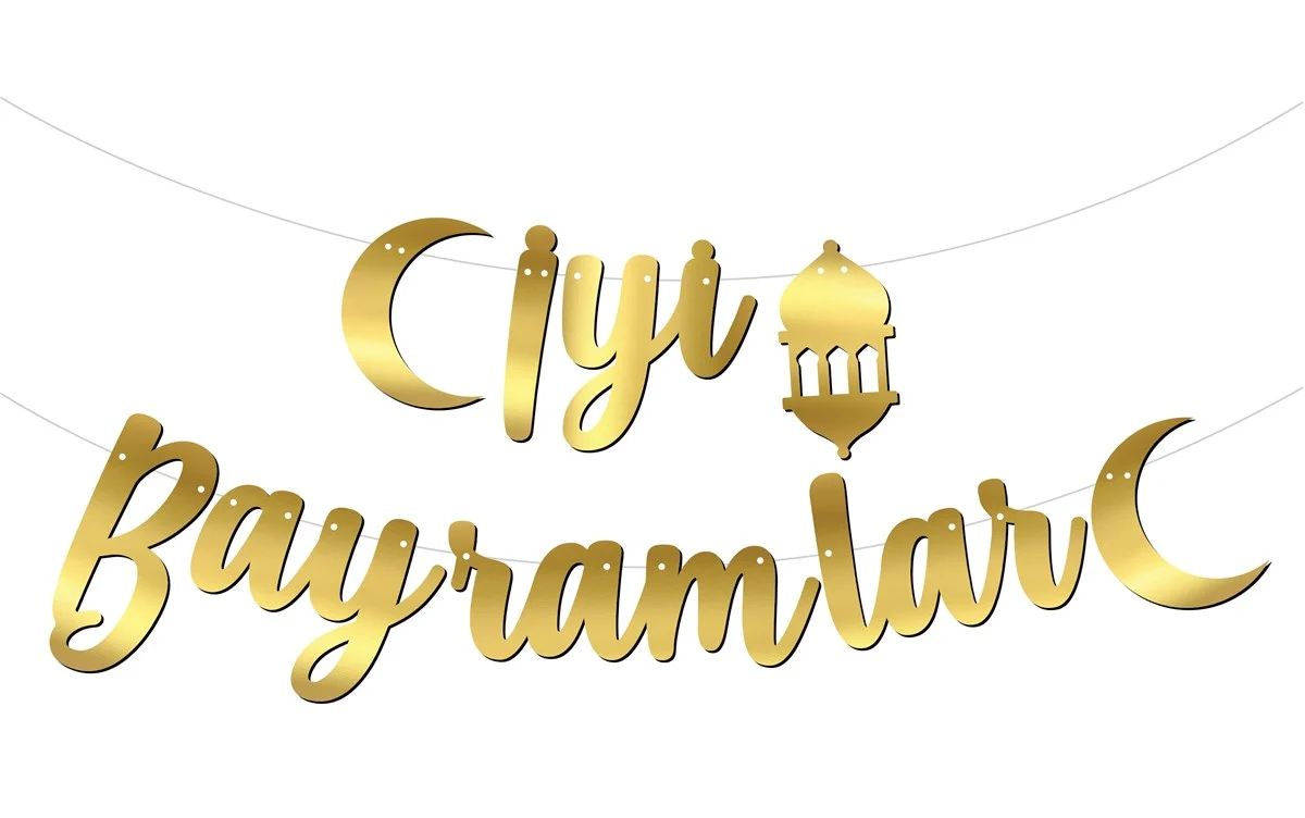İyi Bayramlar Kaligrafı Yazı
