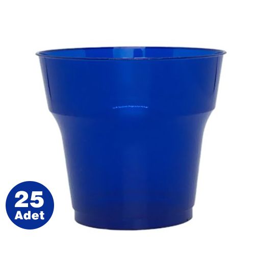 LACİVERT LÜKS PLASTİK BARDAK