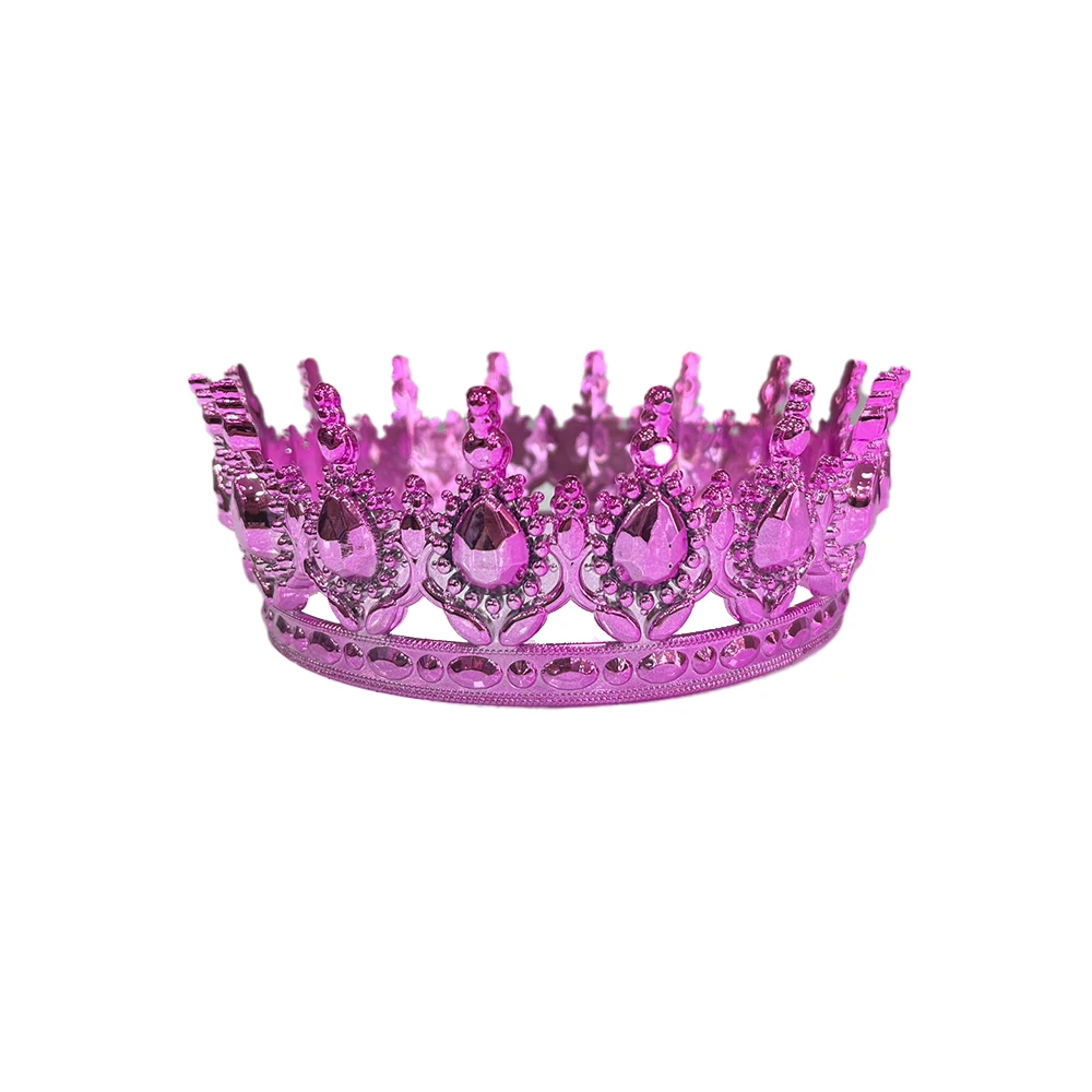 12 Cm Pembe Mika Pasta Tacı