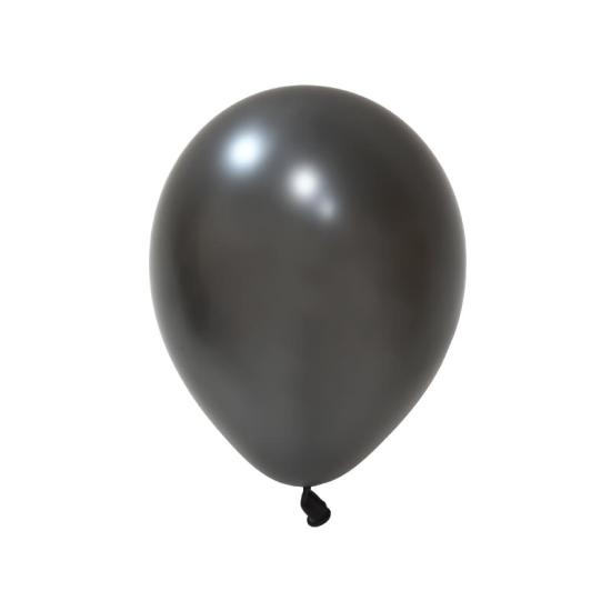 12’’ SİYAH METALİK BALON
