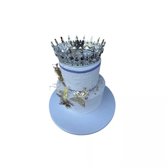 12 Cm Mika Pasta Tacı | Gümüş |