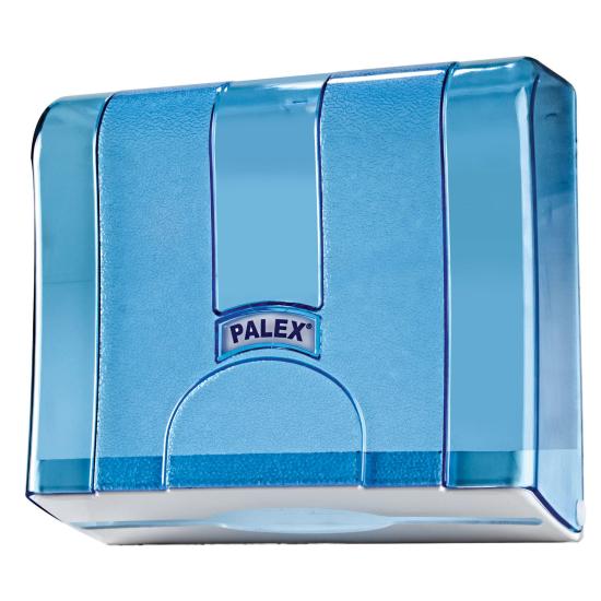 PALEX STANDART Z KATLI HAVLU DİSPENSERİ ŞEFFAF MAVİ