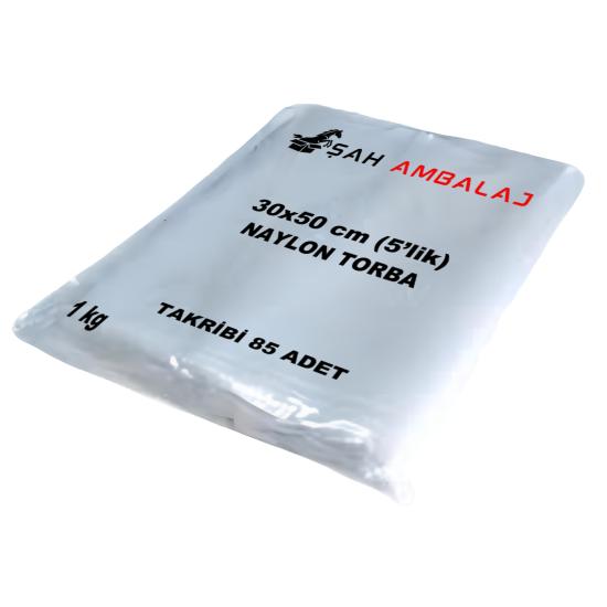 Naylon Torba 30x50cm (Beşlik)