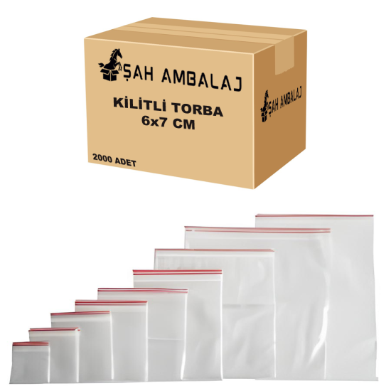 6x7 Kilitli Poşet
