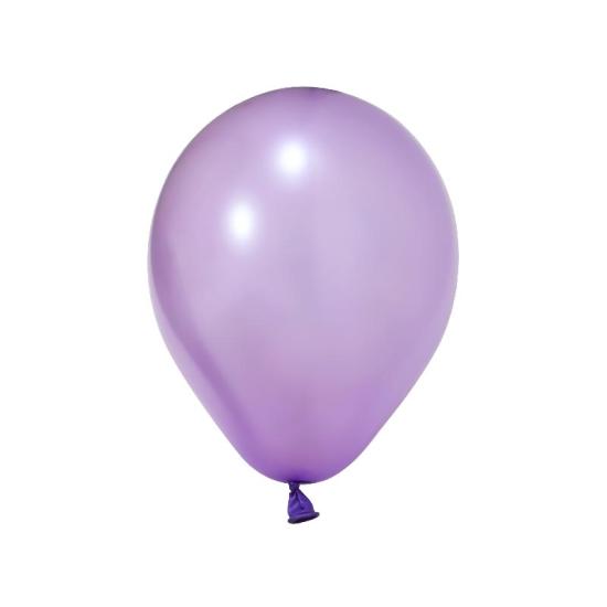 12’’ AÇIK MOR METALİK BALON