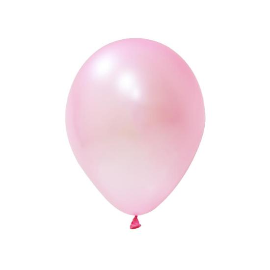 12’’ PEMBE METALİK BALON