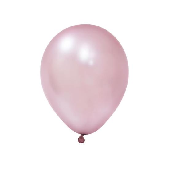 12’’ GÜL PEMBESİ METALİK BALON