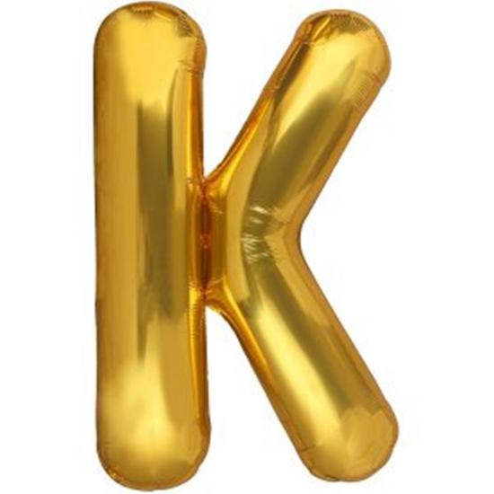 40’’ GOLD-GÜMÜŞ ’K’ FOLYO BALON