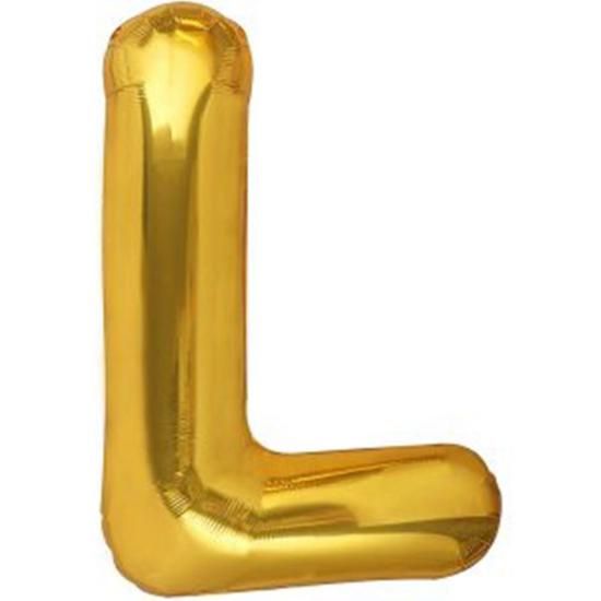 40’’ GOLD-GÜMÜŞ ’L’ FOLYO BALON