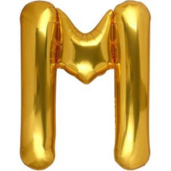 40’’ GOLD-GÜMÜŞ ’M’ FOLYO BALON