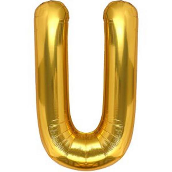 40’’ GOLD-GÜMÜŞ ’U’ FOLYO BALON