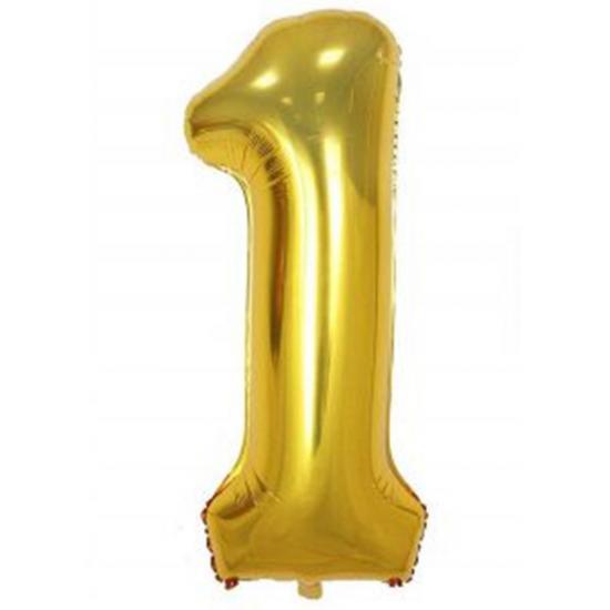 40’’ GOLD-GÜMÜŞ ’1’ FOLYO BALON