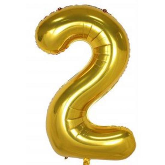 40’’ GOLD-GÜMÜŞ ’2’ FOLYO BALON