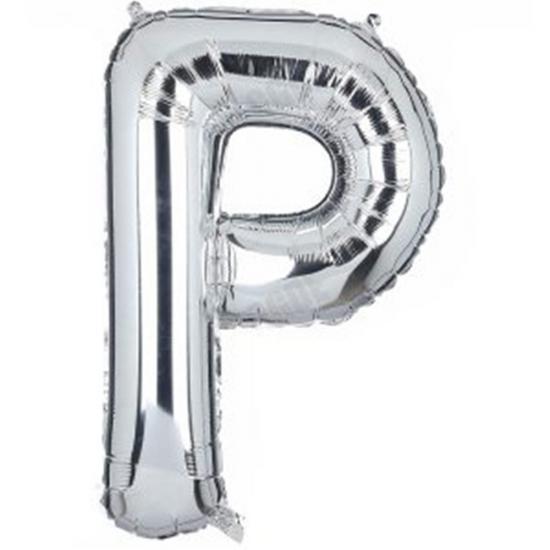 40’’ GOLD-GÜMÜŞ ’P’ FOLYO BALON