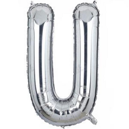 40’’ GOLD-GÜMÜŞ ’U’ FOLYO BALON