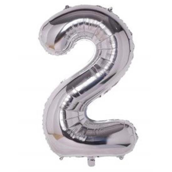 34’’ GOLD-GÜMÜŞ ’2’ FOLYO BALON