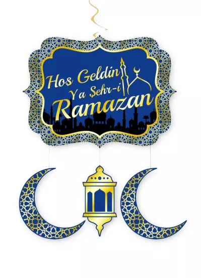 Hoş Geldin Ya Şehri Ramazan Tavan Süsleme