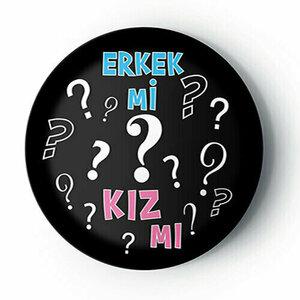 Erkek Mi Kız Mı Karton Tabak | 8 Adet |