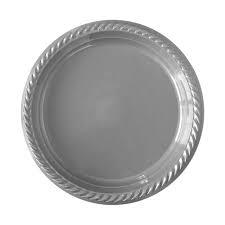 GÜMÜŞ PLASTİK TABAK 22cm