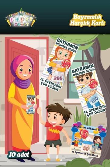 10’Lu Bayramlık Harçlık Kartı