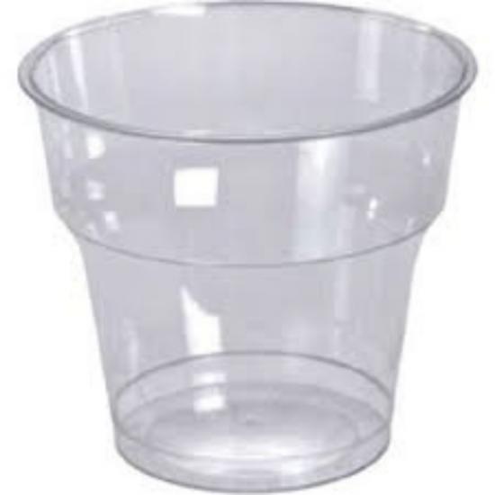 Plastik Kristal Bardak 25 Adet