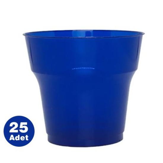 LACİVERT LÜKS PLASTİK BARDAK