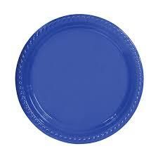 LACİVERT PLASTİK TABAK 22cm