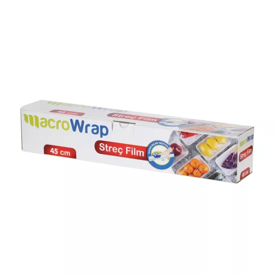 Macro Wrap 45x300 Streç Film 8 mikron
