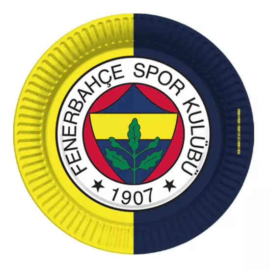 Fenerbahçe Lisanslı Karton Tabak | 8 Adet |