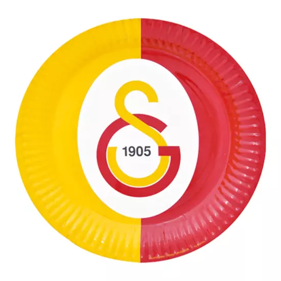 Galatasaray Lisanslı Karton Tabak | 8 Adet |