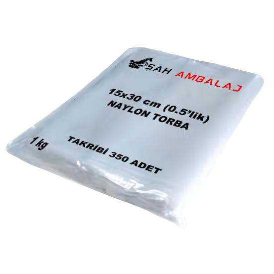 Naylon Torba 15x30cm (Yarımlık)