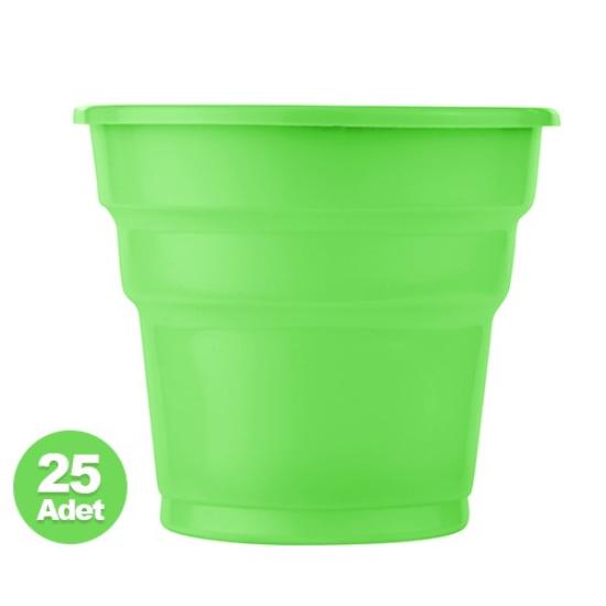 YEŞİL LÜKS PLASTİK BARDAK